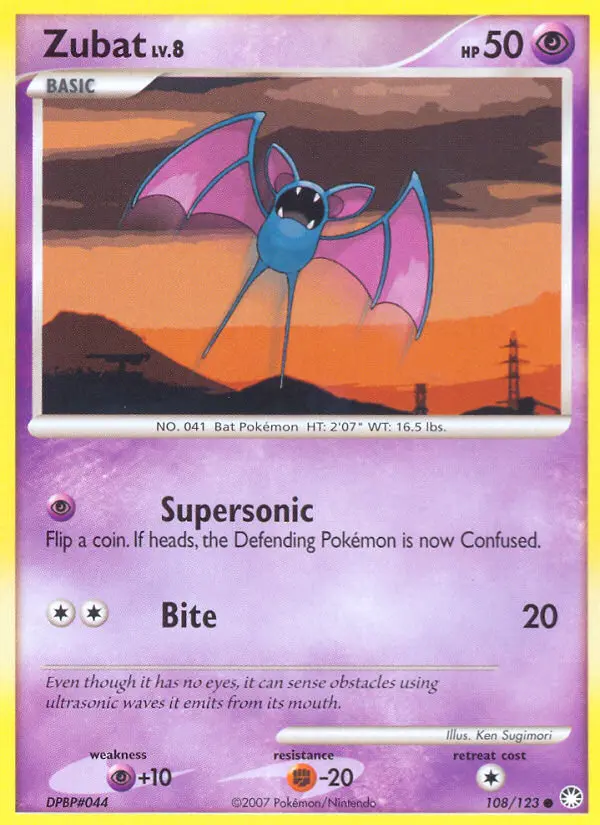 Zubat from dp2