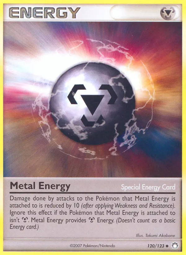 Metal Energy Pokemon card from Mysterious Treasures