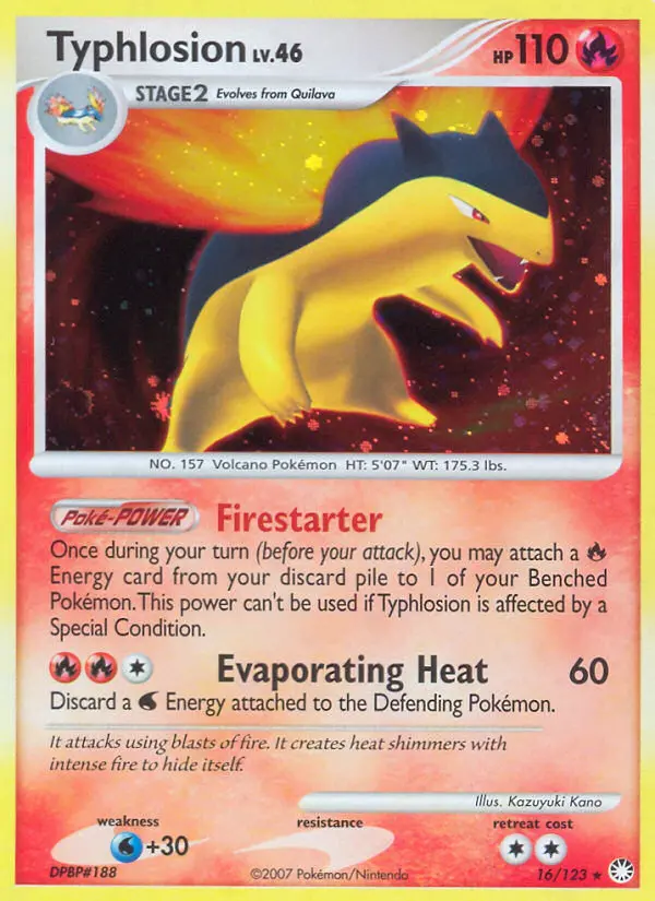 Typhlosion from dp2
