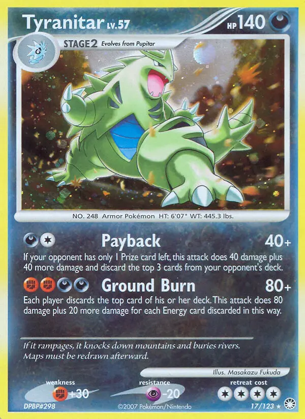 Tyranitar from dp2