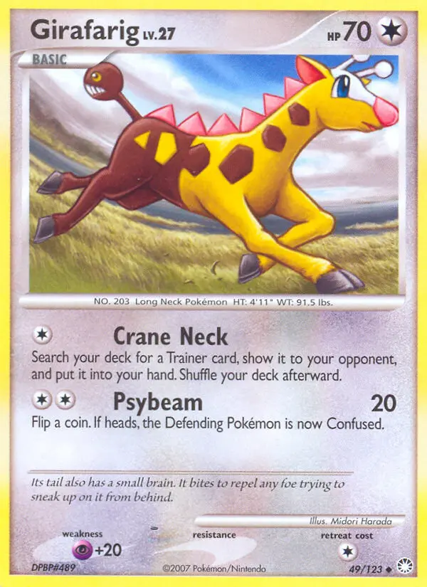 Girafarig from dp2