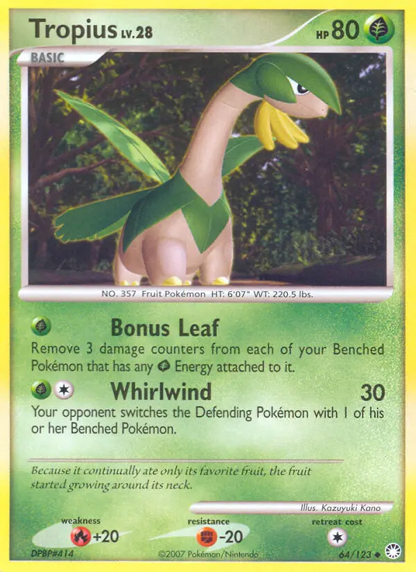 Tropius from dp2