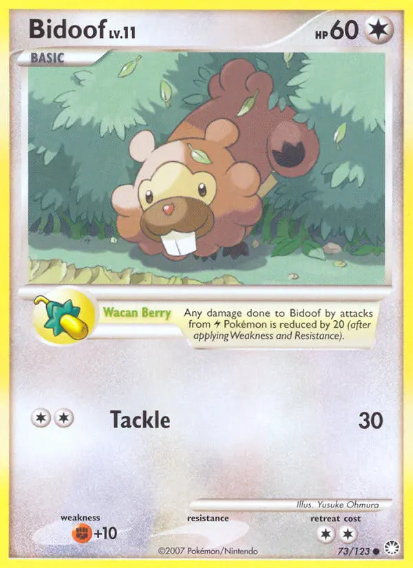 Bidoof from dp2