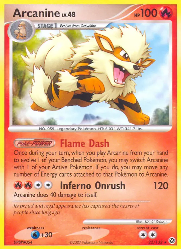 Arcanine from dp3