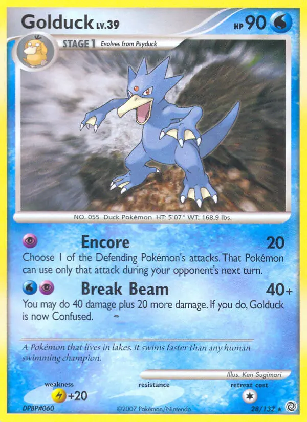 Golduck from dp3