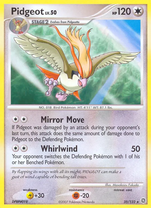 Pidgeot from dp3