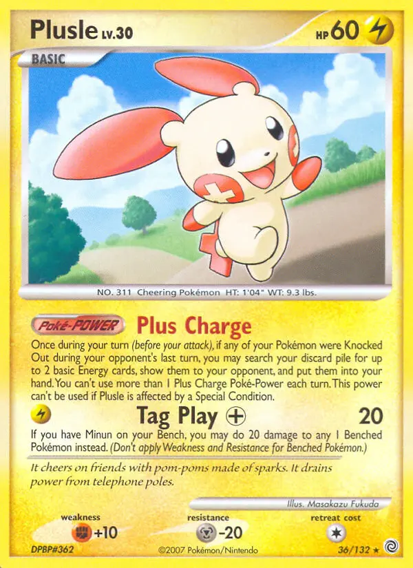 Plusle from dp3