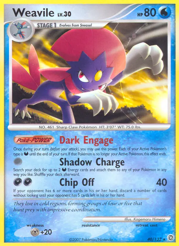 Weavile from dp3