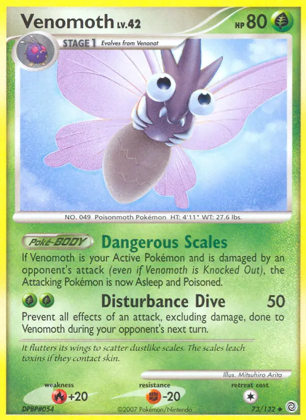 Venomoth from dp3