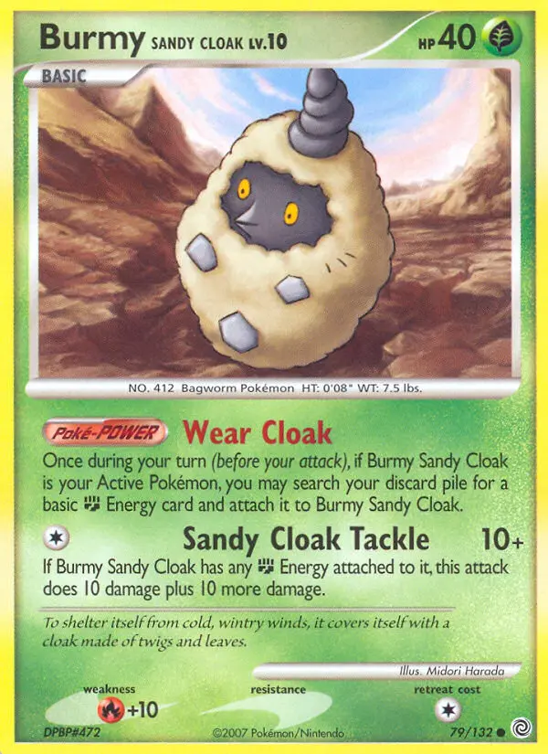 Burmy Sandy Cloak from dp3