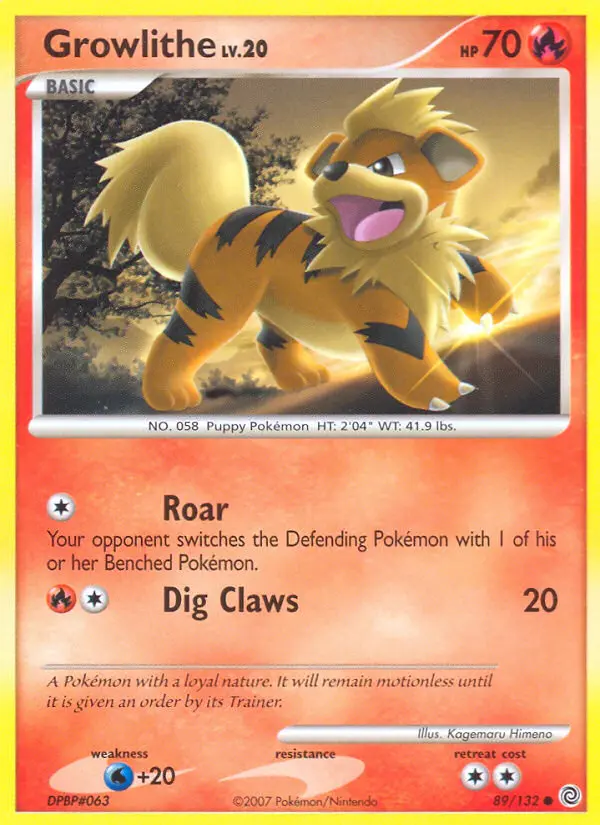 Growlithe from dp3