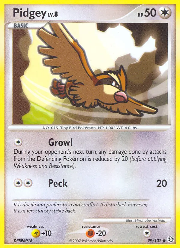 Pidgey from dp3