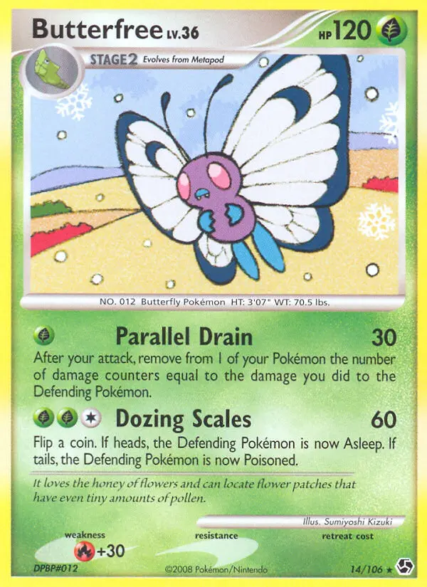 Butterfree from dp4