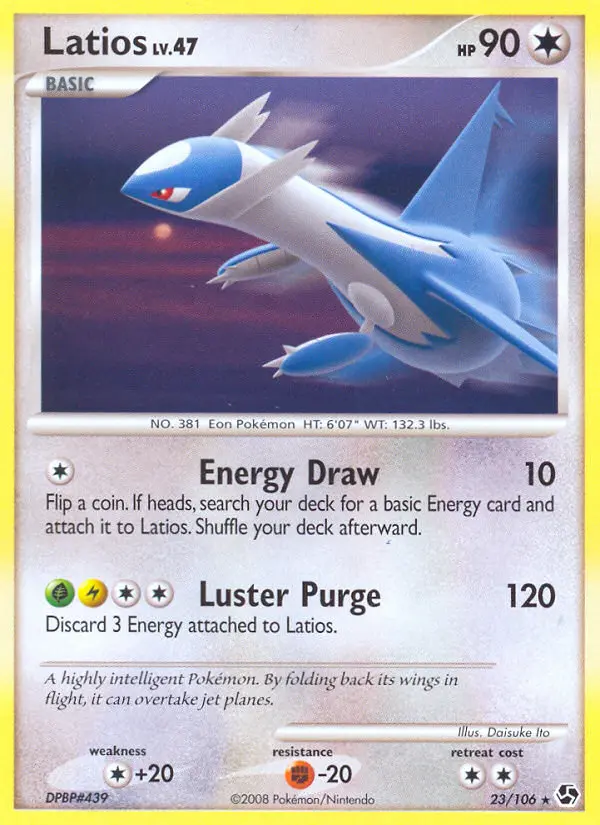 Latios from dp4