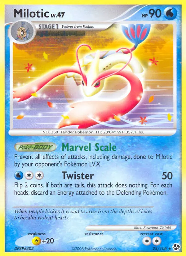 Milotic from dp4