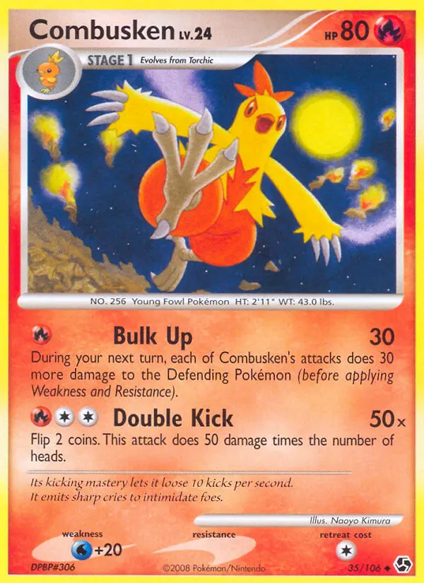 Combusken from dp4