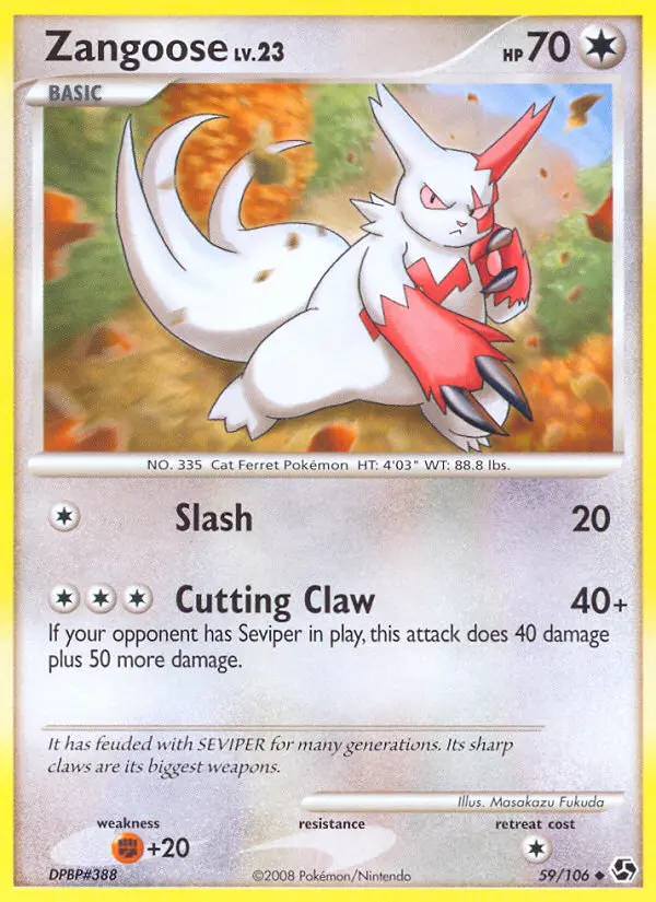Zangoose from dp4