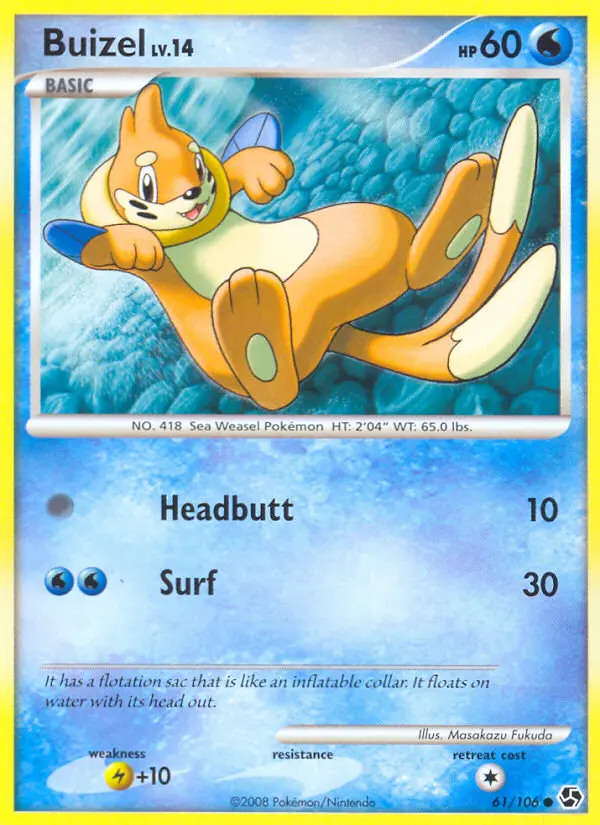 Buizel from dp4