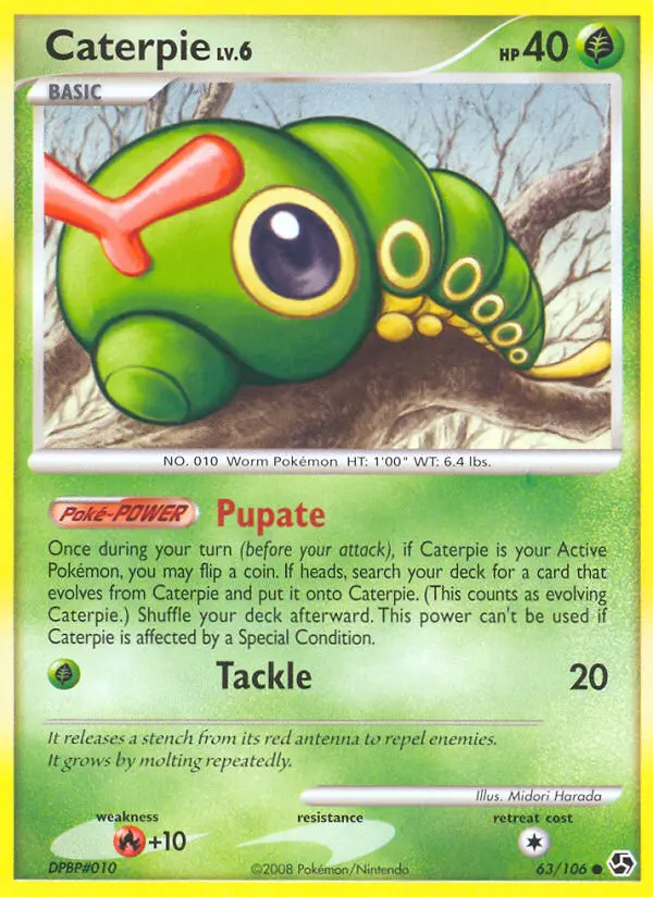 Caterpie from dp4