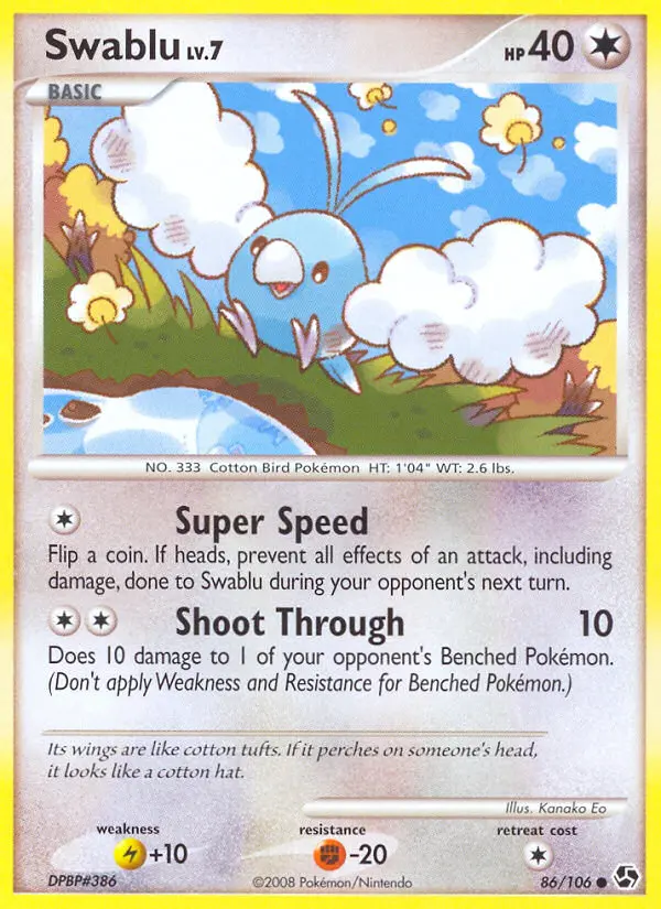 Swablu from dp4