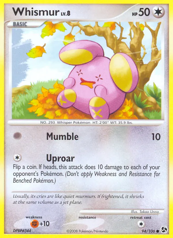Whismur from dp4