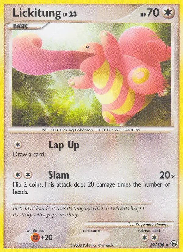 Lickitung from dp5