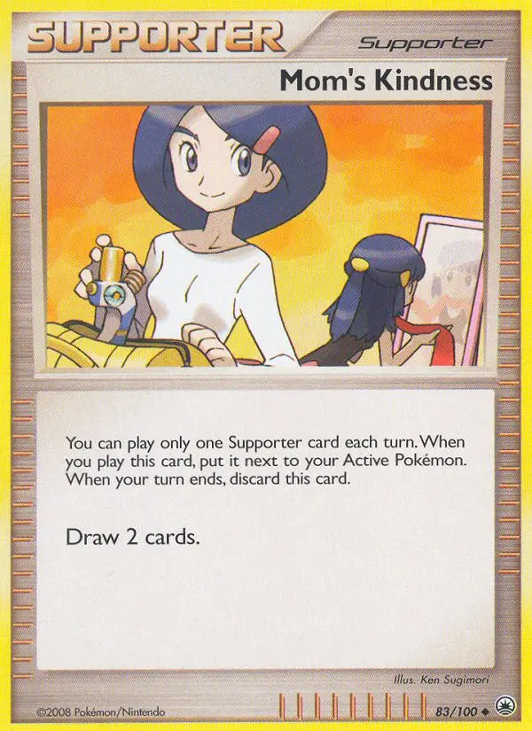 Mom's Kindness Pokemon card from Majestic Dawn