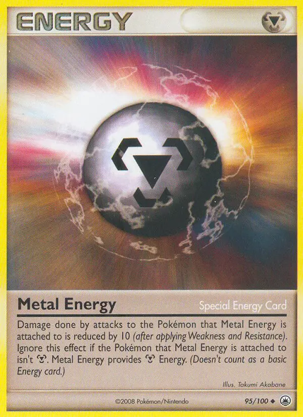 Metal Energy Pokemon card from Majestic Dawn