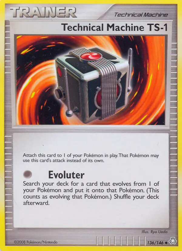 Technical Machine TS-1 Pokemon card from Legends Awakened