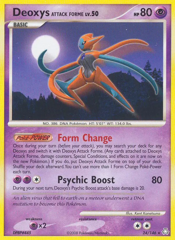 Deoxys Attack Forme from dp6