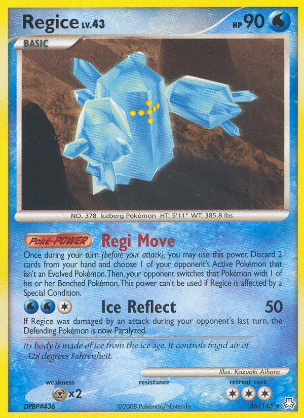 Regice from dp6