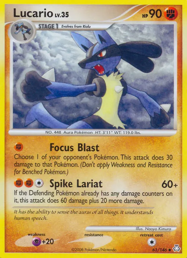 Lucario from dp6
