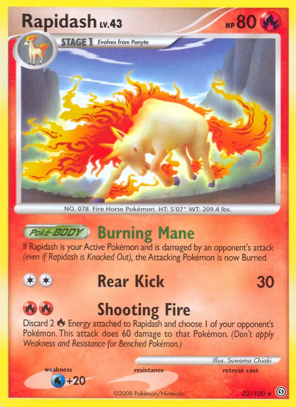 Rapidash from dp7