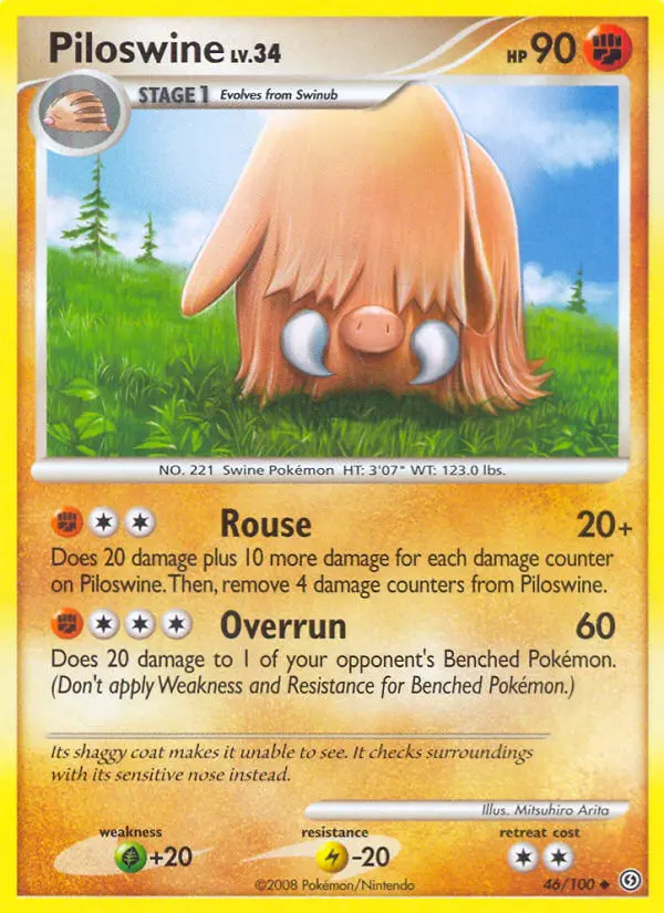 Piloswine from dp7