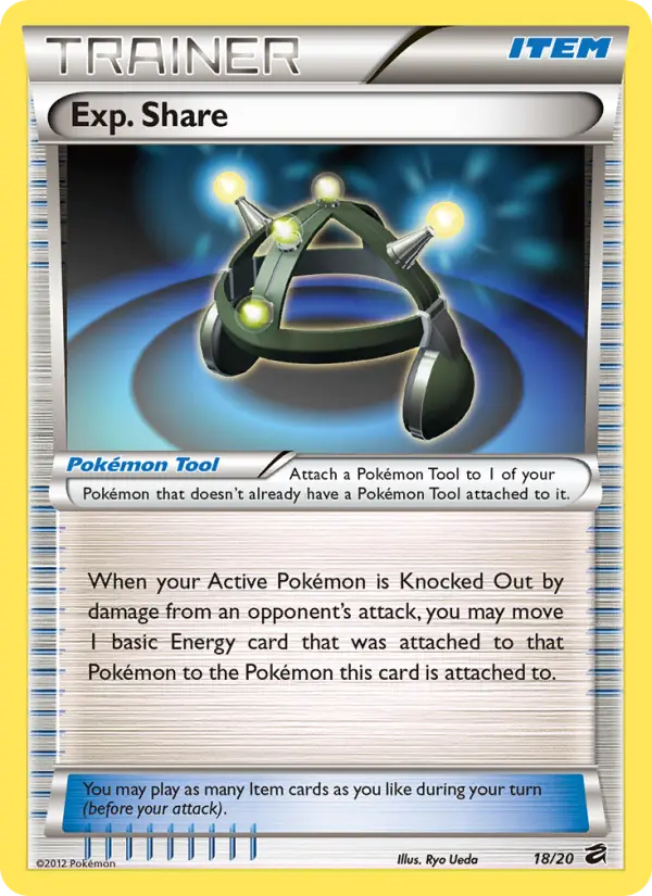 Exp. Share Pokemon card from Dragon Vault