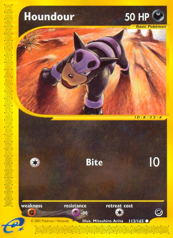 Houndour from ecard1