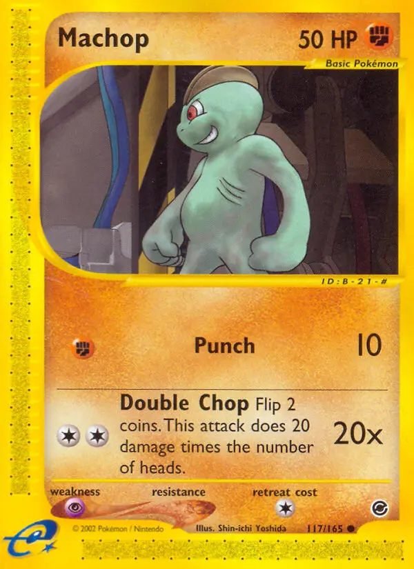 Machop from ecard1
