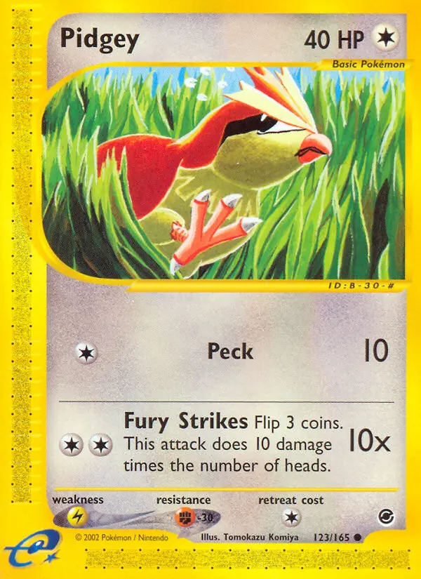 Pidgey from ecard1