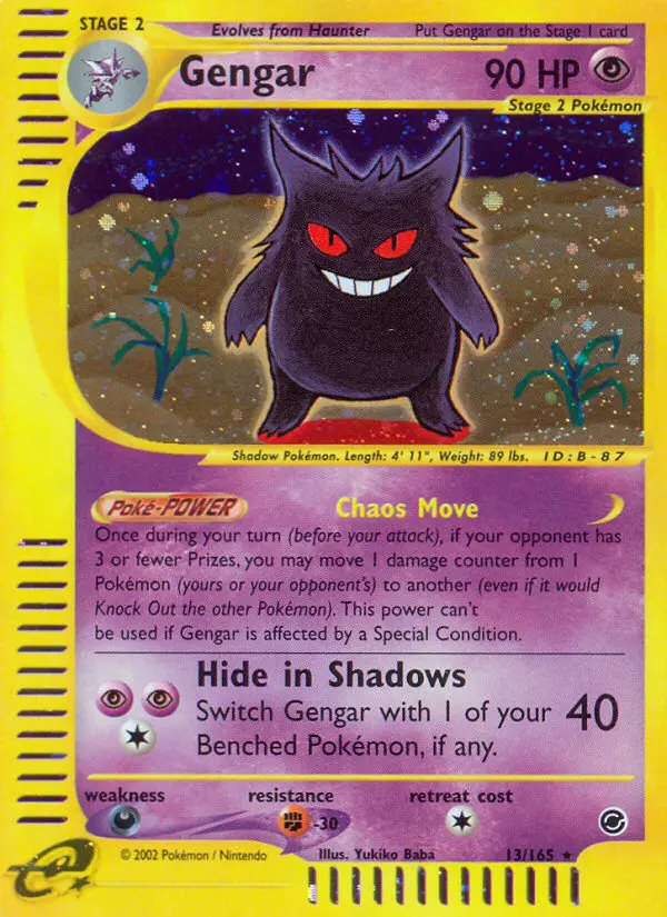 Gengar from ecard1