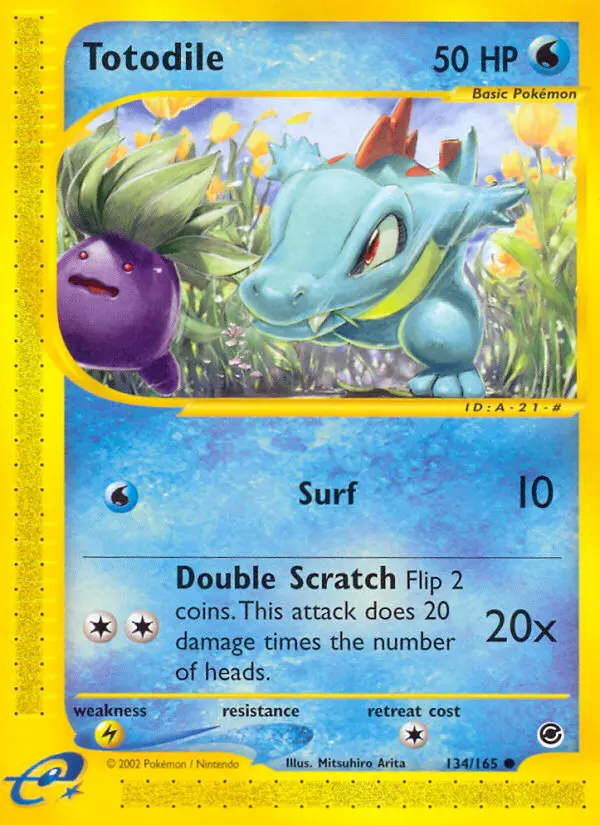 Totodile from ecard1