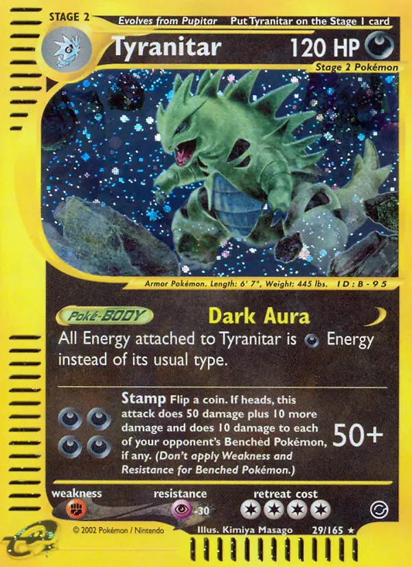 Tyranitar from ecard1