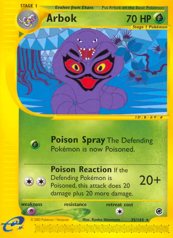 Arbok from ecard1