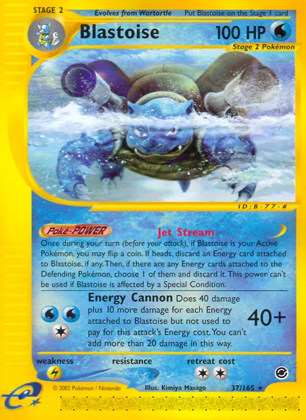 Blastoise from ecard1
