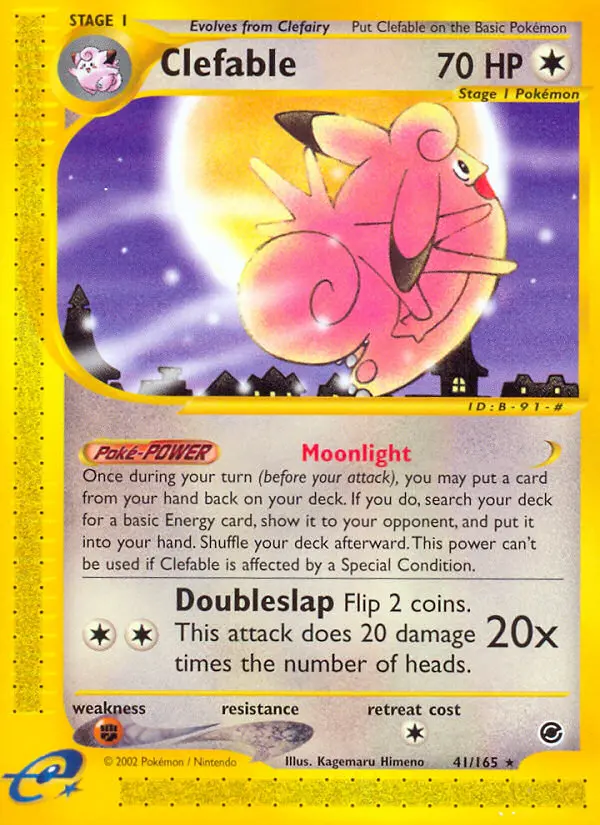 Clefable from ecard1