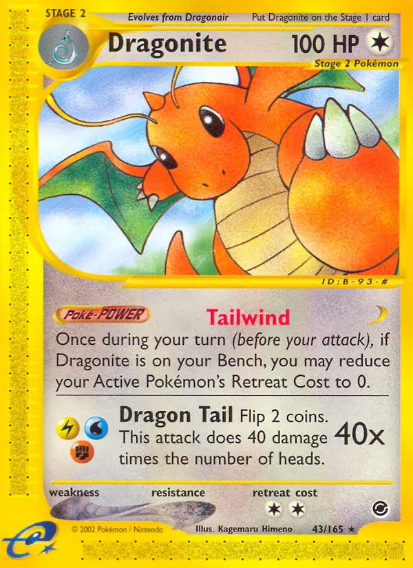 Dragonite from ecard1