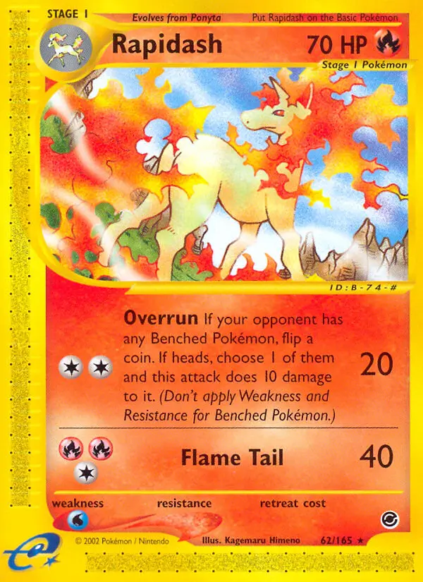 Rapidash from ecard1