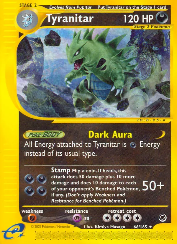 Tyranitar from ecard1