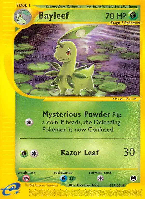 Bayleef from ecard1
