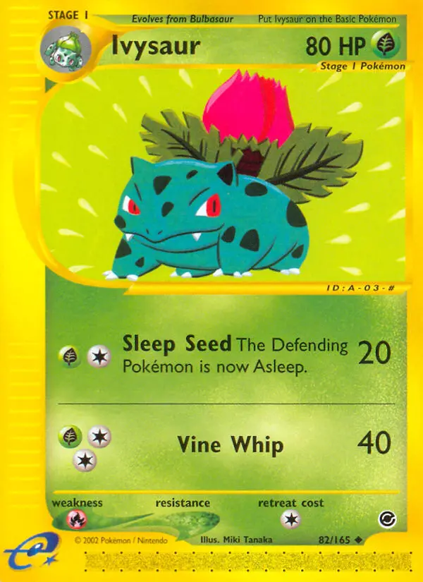 Ivysaur from ecard1