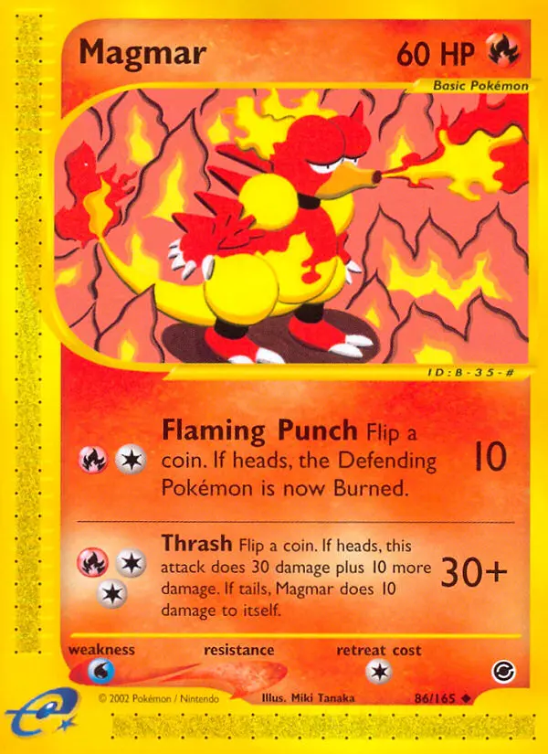 Magmar from ecard1